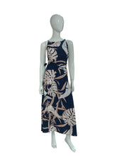 Leaf Navy Skirt Set